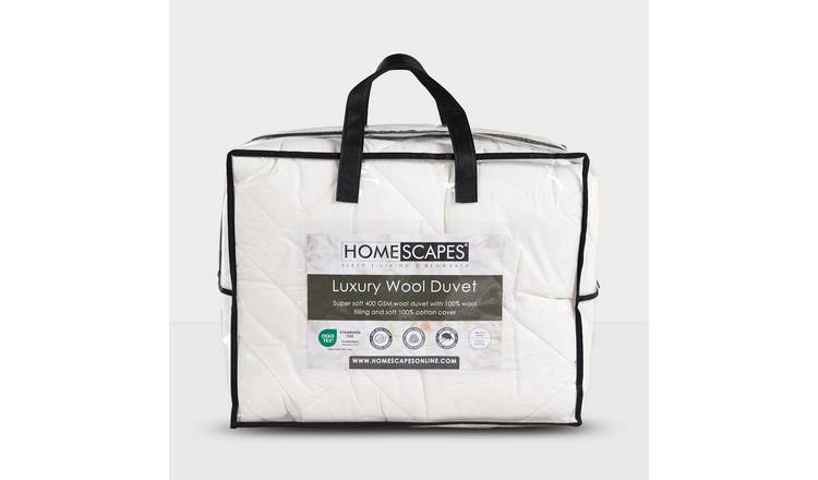 Homescapes Australian Wool 400gsm Duvet - King Size