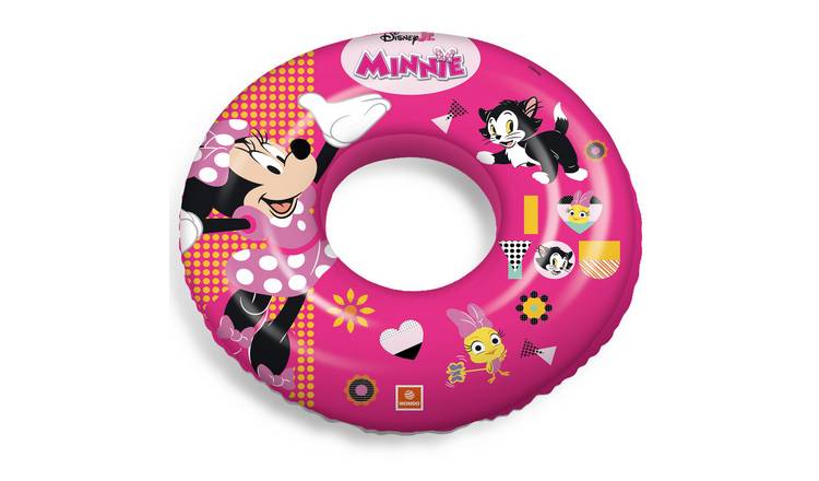 Mondo 50cm Disney Minnie Mouse Inflatable Swim Ring - Pink