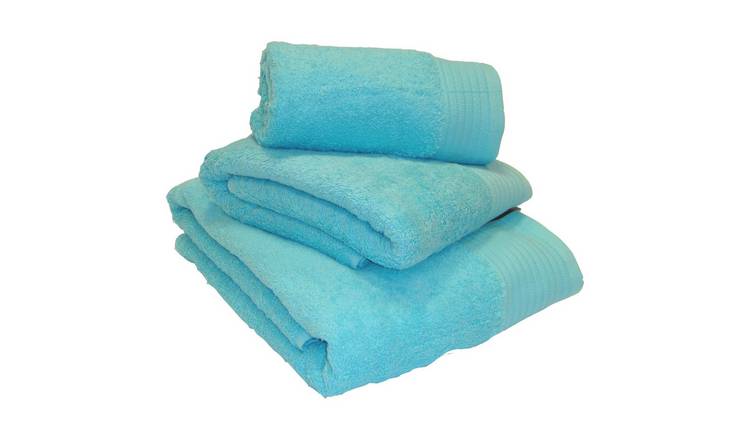 Rapport Home Chatsworth Bath Sheet 100 x 140cm - Turquoise
