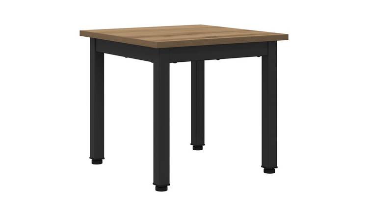 Walplus Engineered Wood Coffee Table - Oak - 40 x 40 x 36 cm