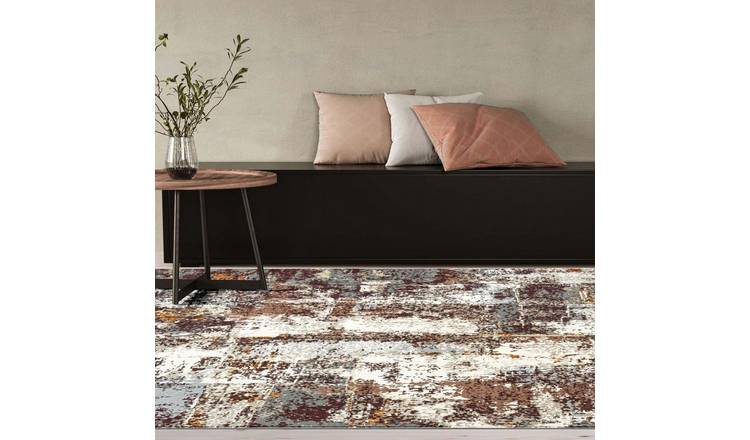 Mega Flooring Multi Modern Abstract Rug - 80 x 150cm