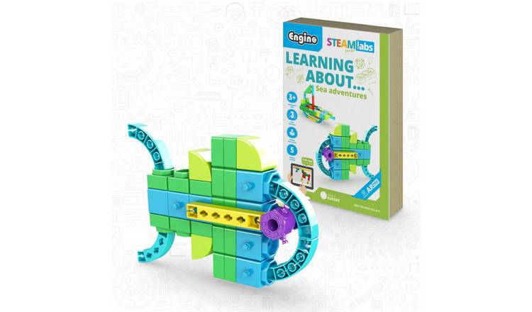 Engino Sea Adventures STEM Labs Junior Construction Set