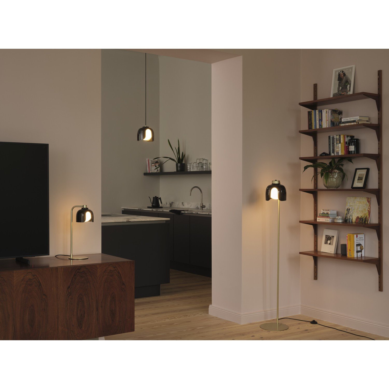 Osram Decor Corolle G9 Modern Designer Bedside Desk Table Lamp - Black - Image 6
