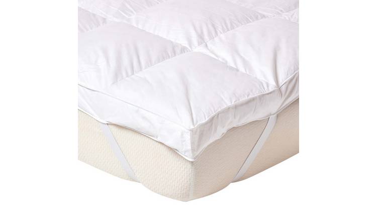 Homescapes Thick Goose Feather Mattress Topper - Single