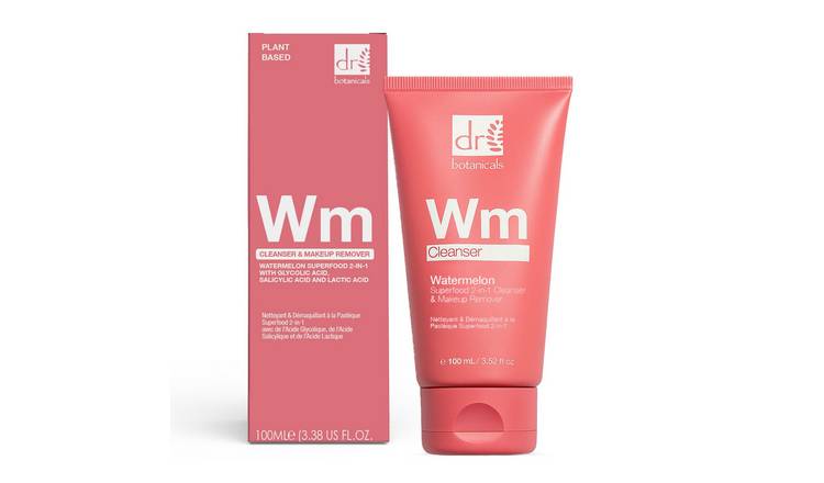 Dr. Botanicals Watermelon 2-in-1 Glycolic & Salicylic Cleanser - 100ml