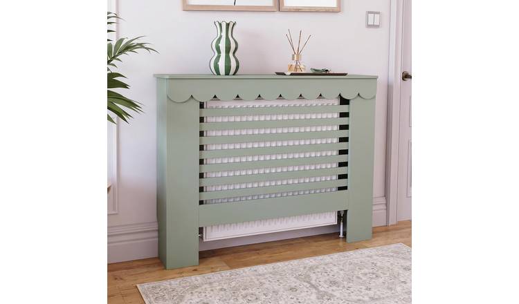 OHS Scallop Radiator Cover - Sage - Medium