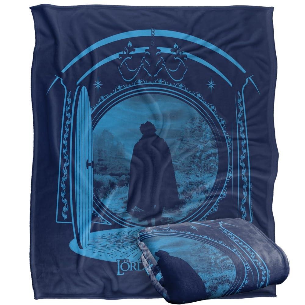 The Lord Of The Rings Frodo Shire Door Blanket - 147cm x 91cm - Image 2