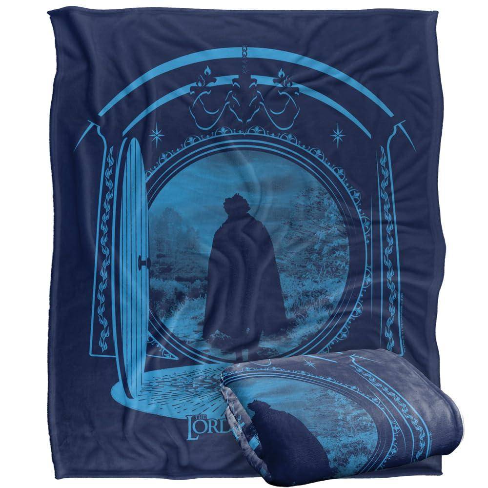 The Lord Of The Rings Frodo Shire Door Blanket - 147cm x 91cm - Image 2