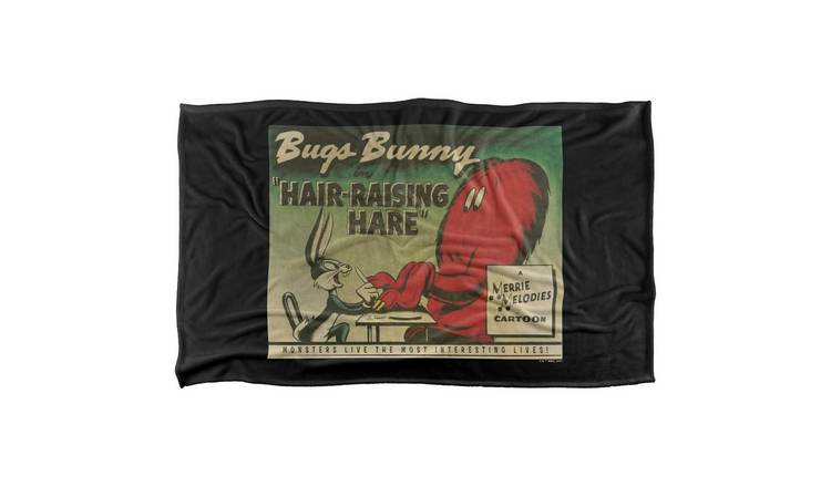 Looney Tunes Bugs Bunny Hairraising Hare Soft Touch Blanket - 91cm x 147cm