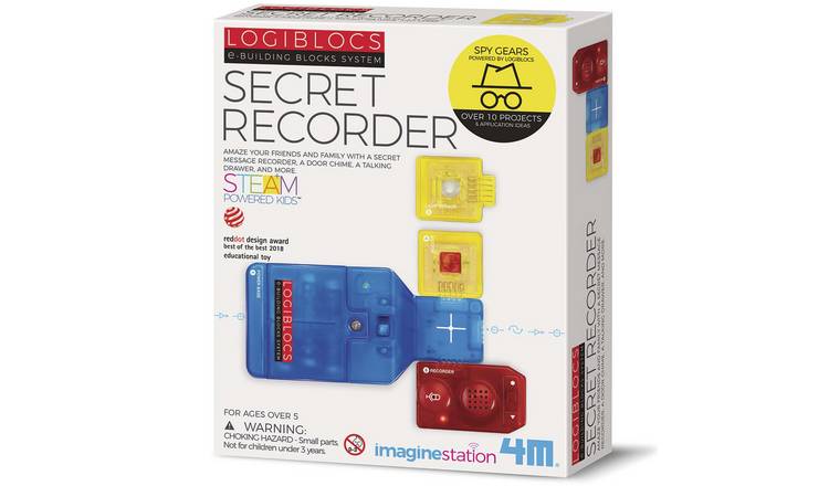 4M Logiblocs Secret Recorder - 5 Years +