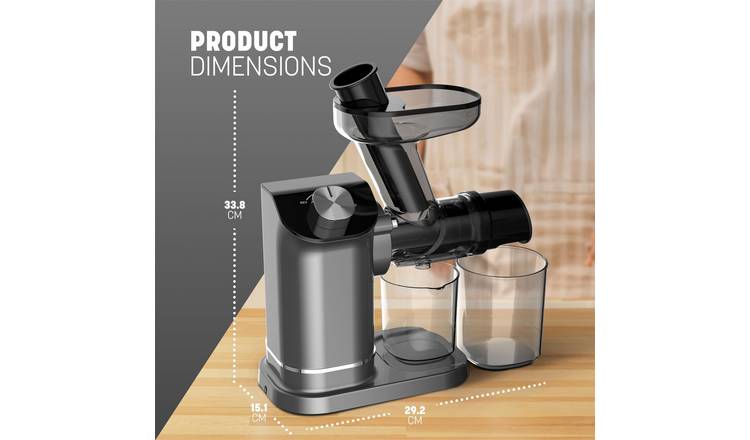 Keplin Cook 7 Stage Cold Press Slow Juicer - Grey
