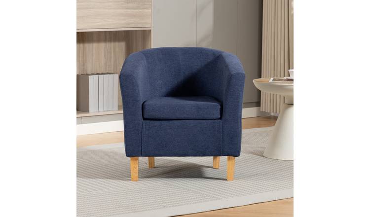 Artemis Home Millie Fabric Accent Chair - Blue