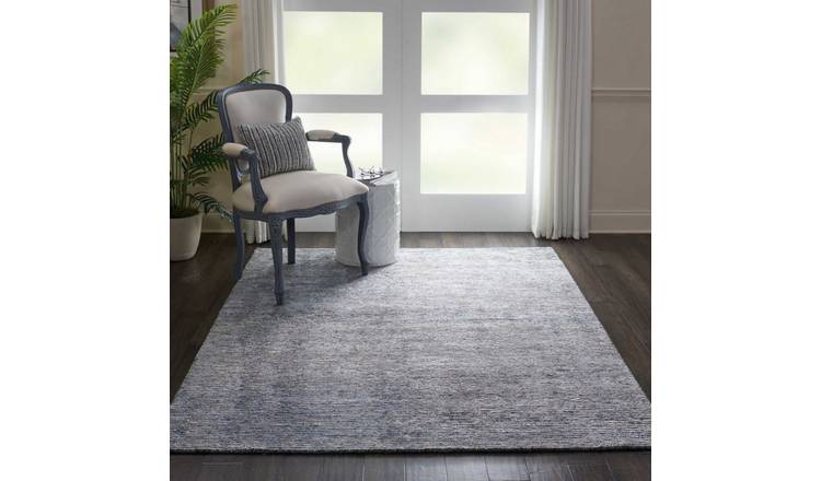 Mega Flooring Grey Handmade Abstract Rug - 168 x 226cm