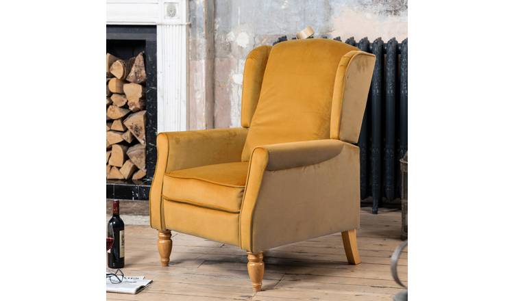 Artemis Home Barksdale Recliner Armchair - Yellow
