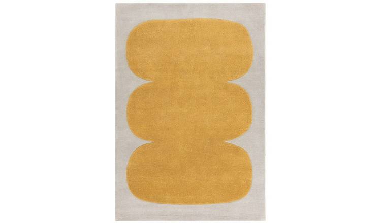 Mega Flooring Yellow Handmade Abstract Rug - 200 x 290cm