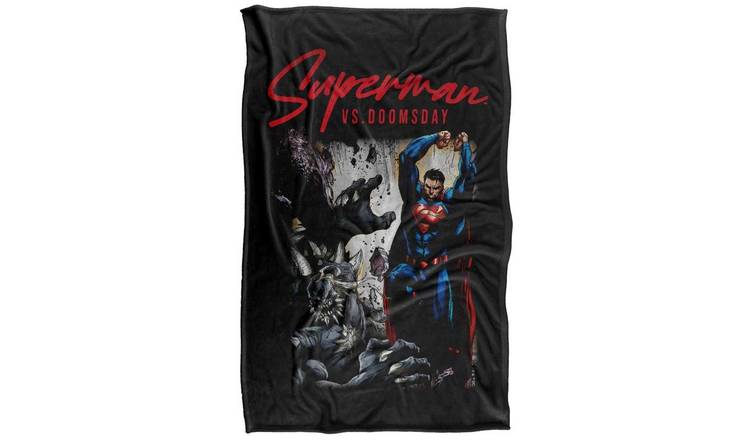 Superman Doomsday Soft Touch Blanket - 152cm x 127cm