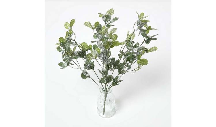 Homescapes Polyester Mistletoe Stem - Green