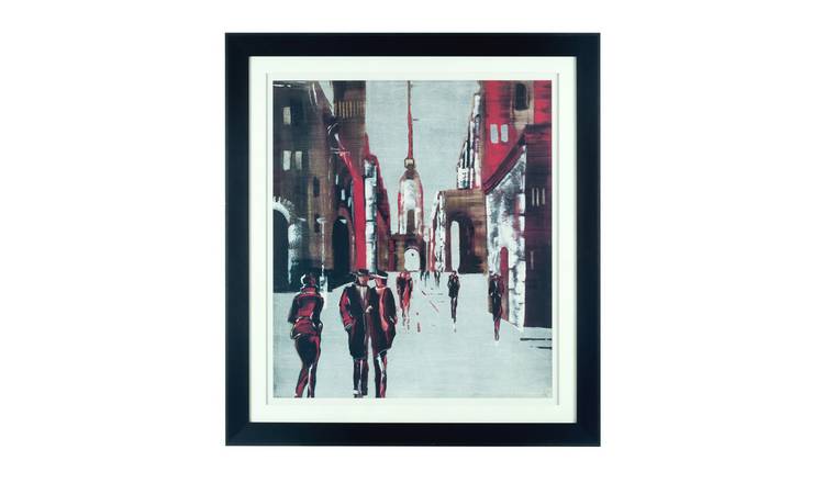 Orsina Framed Drawing City Wall Art