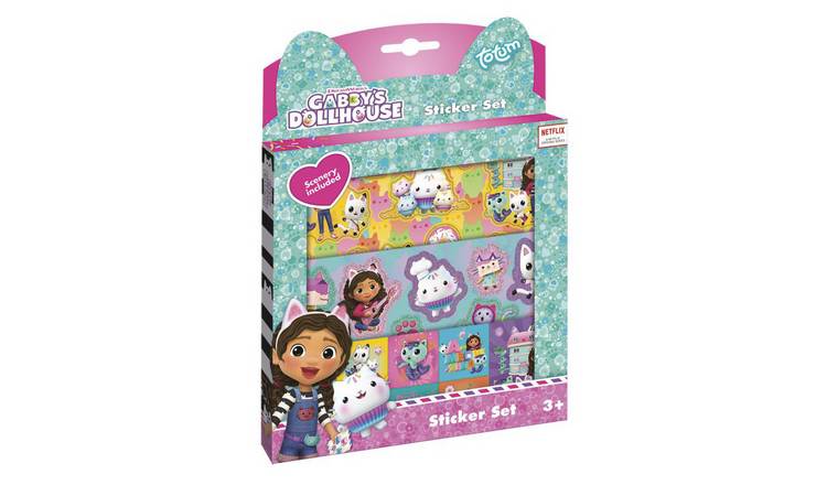 Totum Gabby's Dollhouse Stickers Craft Set - Age 3+