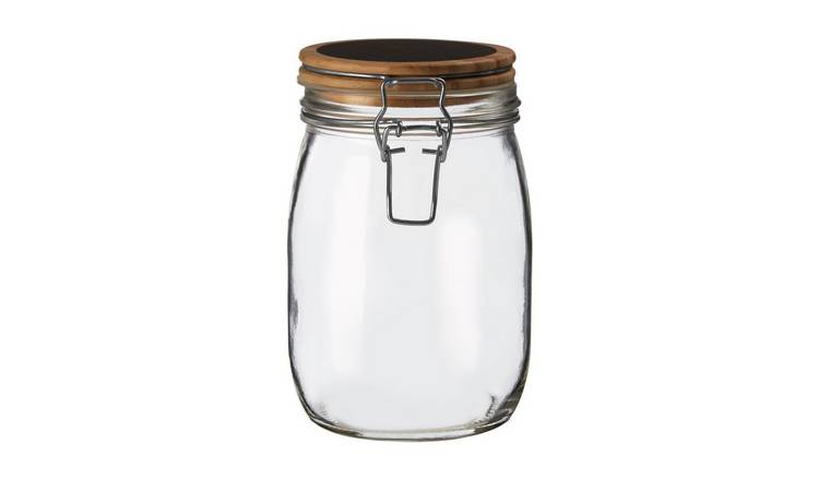 Orsina Appert Medium Storage Jar with Pine Wood Lid