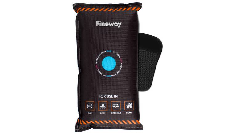 Fineway 1kg Reusable Car Dehumidifier Bag with Dashboard Mat
