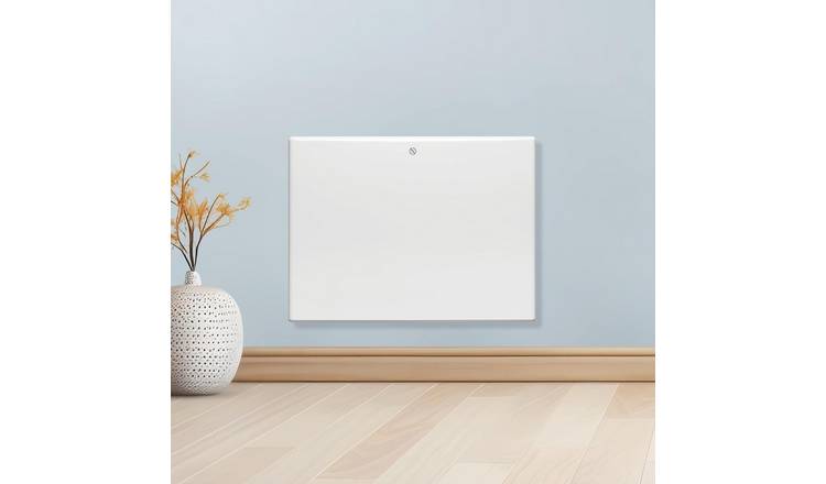 Purus 600W Wall Mounted Electric  Panel Heater 45cm - White