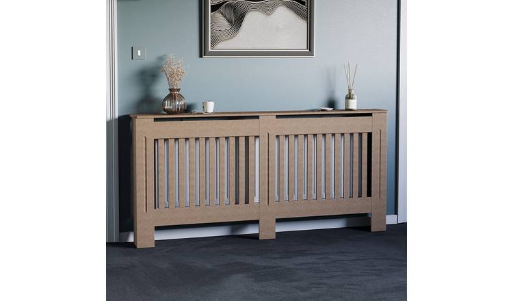 Vida Designs Chelsea Radiator Cover Extra Large - Brown
