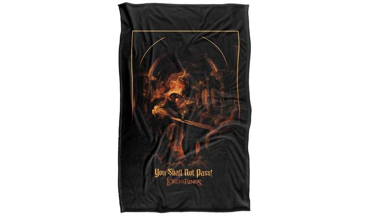 The Lord of the Rings Fellowship Moria Soft Touch Blanket - 147cm x 91cm