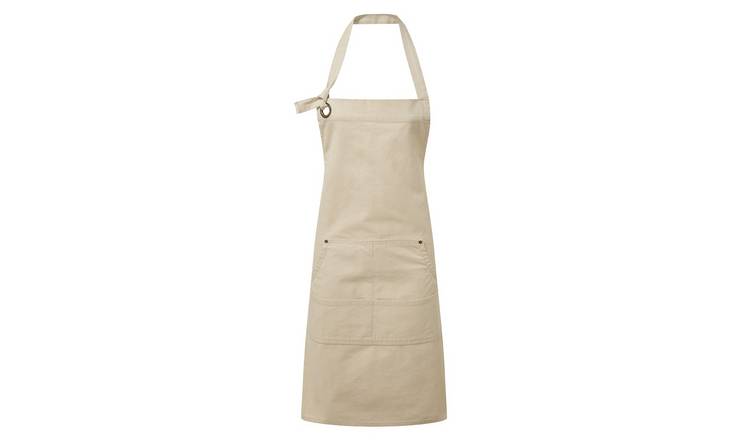 Premier Calibre Heavy Canvas Pocket Apron - Natural