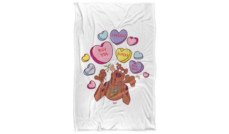 Scooby Doo Candy Soft Touch Valentine's Day Blanket - 152cm x 127cm