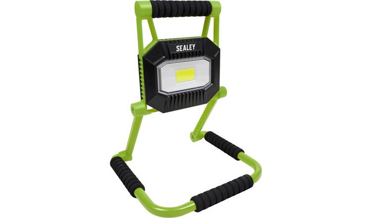 Loops Direct 3.7V 4.4Ah Rechargeable Floodlight - Black