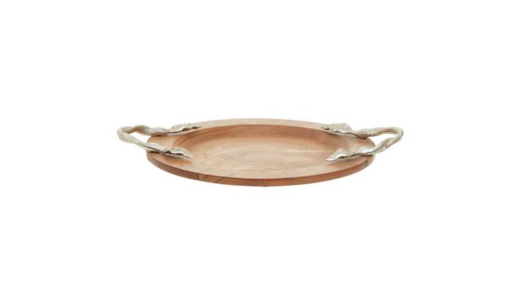 Orsina Vine Acacia Wood Small Round Tray