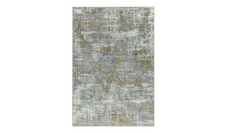 Mega Flooring Grey Modern Abstract Rug - 200 x 290cm
