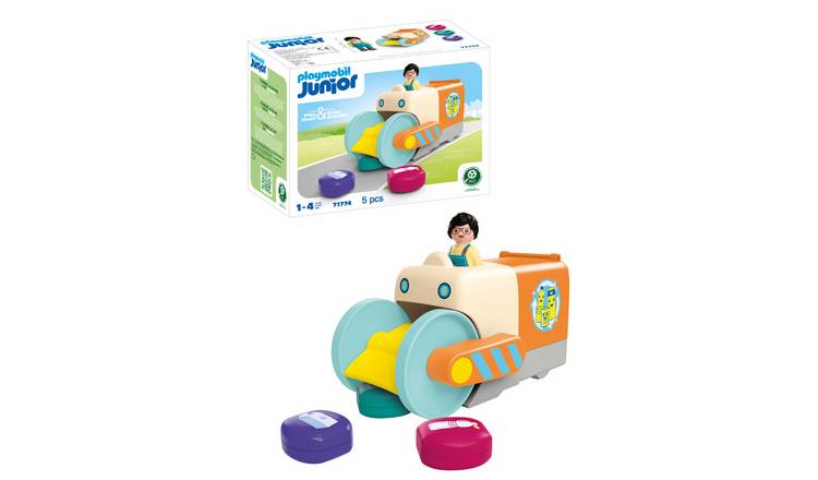 Playmobil Junior Push and Grab Rubbish Collector