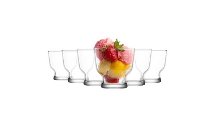 LAV Petit Glass Ice Cream Bowls - Pack of 6
