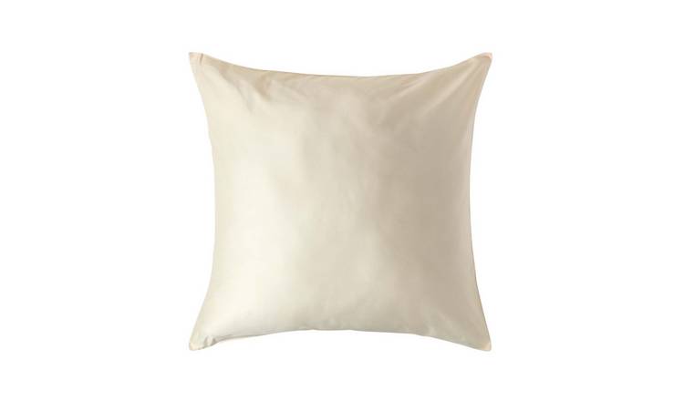 Homescapes Organic Egyptian Cotton Pillowcase - 80 x 80 cm - Cream