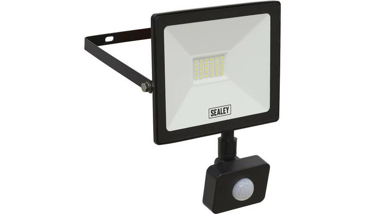 Loops Direct 20W LED Extra Slim Floodlight - Black