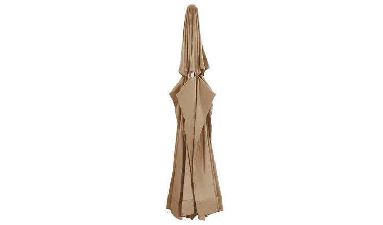 Walplus Polyester Replacement for Outdoor Parasol - Taupe - 610 cm