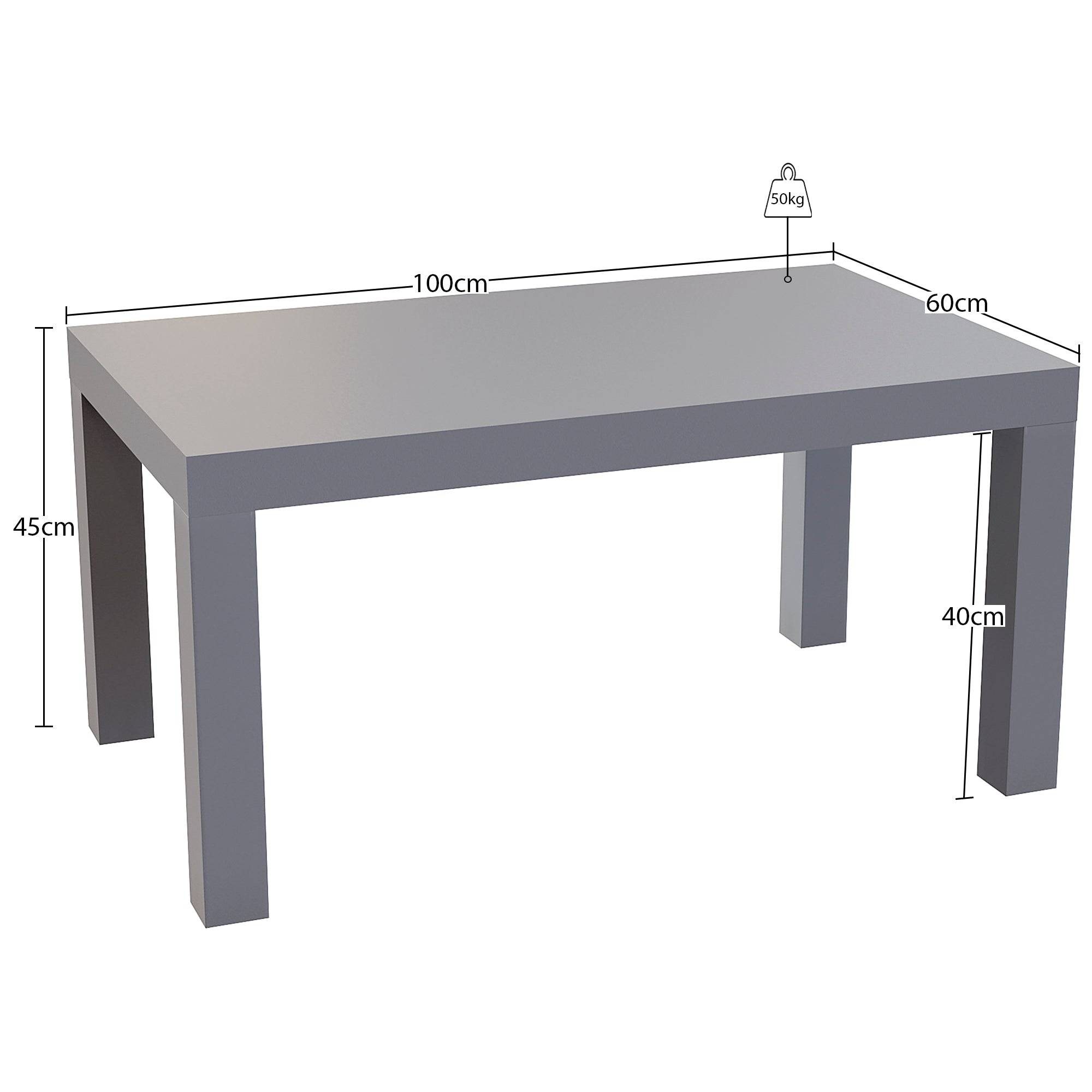 Vida Designs Beeston Coffee Table - Grey - Image 9