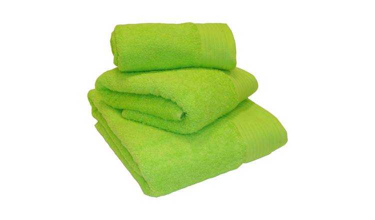 Rapport Home Chatsworth Bath Sheet 100 x 140cm - Lime