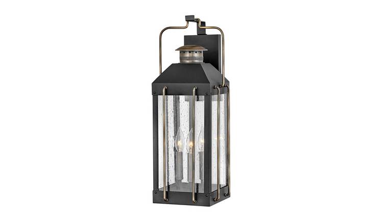 Elstead Hinkley 3 Arm Wall Light - Textured Black