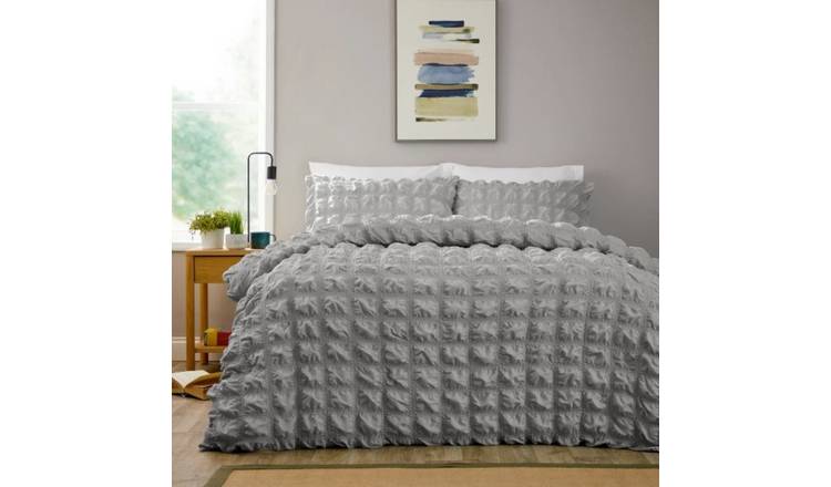 New Edge Blinds Soho Grey Duvet Set - Single