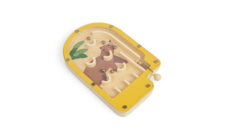 Bigjigs Toys Pinball Game Bear - 3 Years +