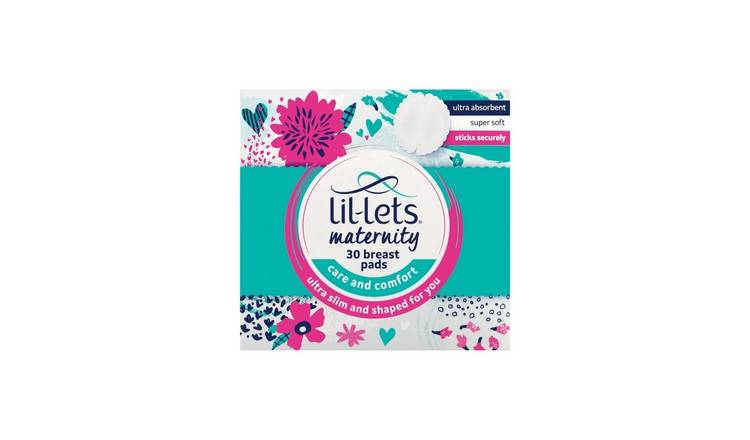 Lil-Lets Pack of 30 Ultra-Thin Maternity Breast Pads