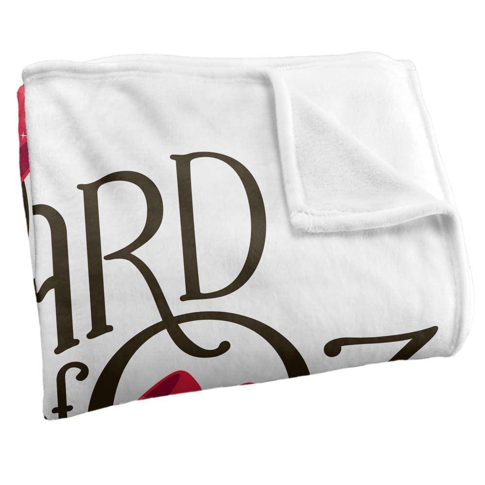 The Wizard Of Oz Vector Soft Touch Logo Blanket - 152cm x 127cm - Image 2