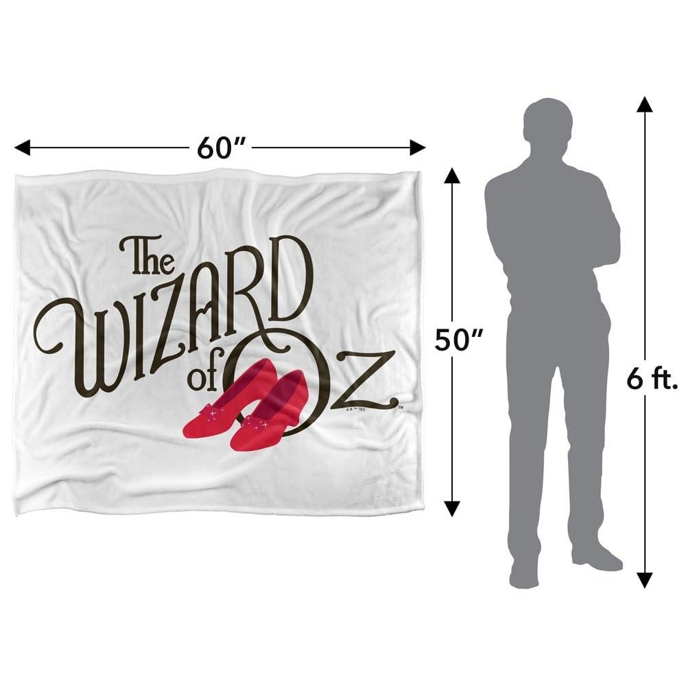 The Wizard Of Oz Vector Soft Touch Logo Blanket - 152cm x 127cm - Image 4