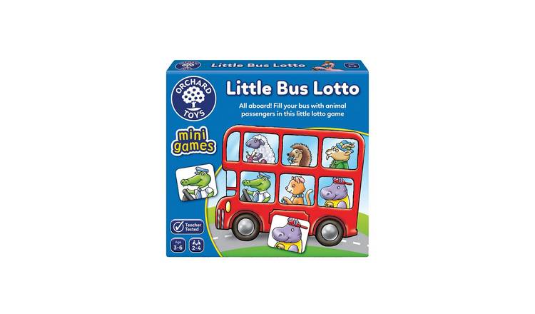 Orchard Toys Children's Board Game - Little Bus Lotto