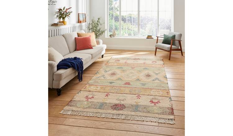 Mega Flooring Multi Kilim Geometric Rug - 120 x 170cm
