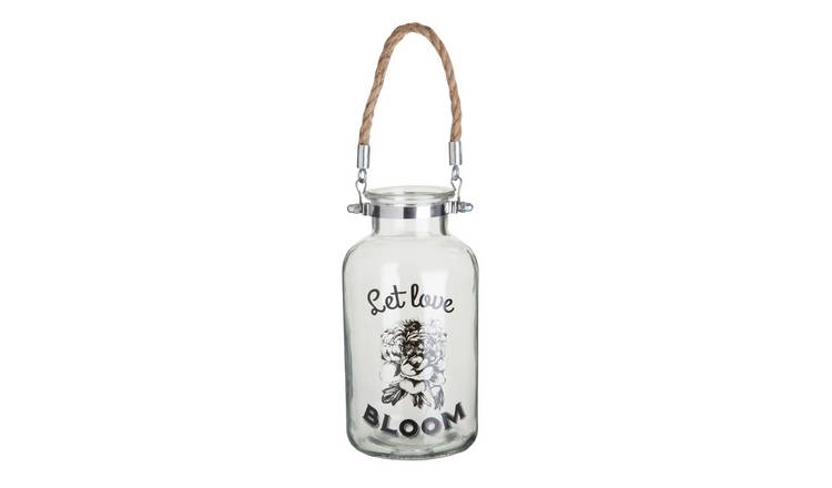 Felicity Bloom Glass Lantern