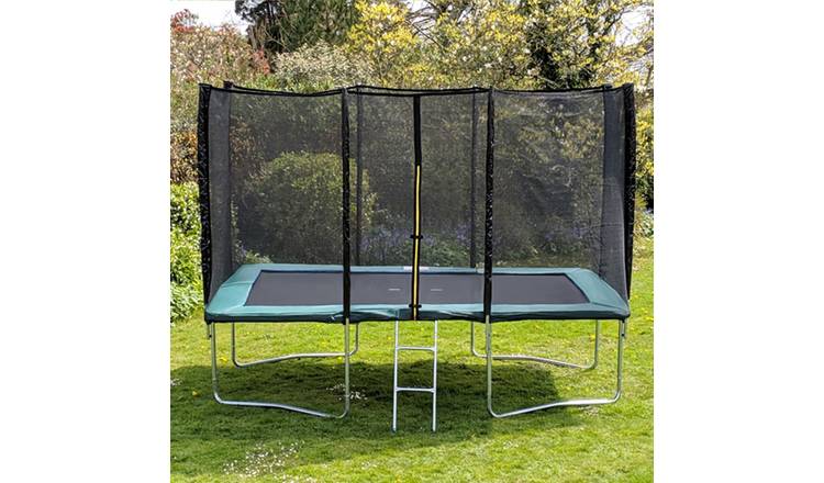 Artemis Home Kanga 9x14FT Rectangular Trampoline - Green